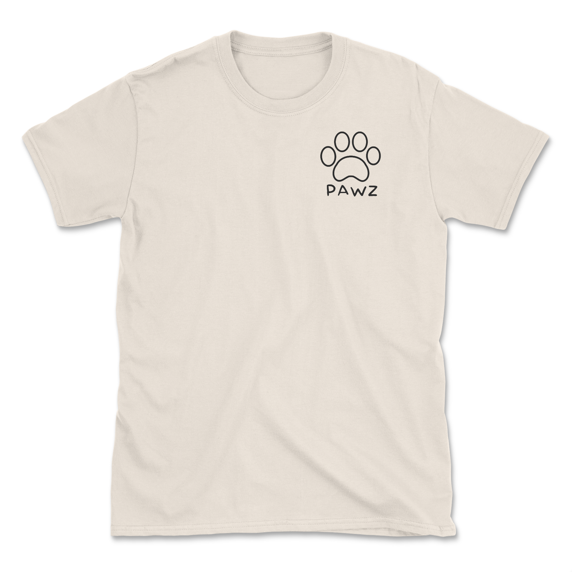 Christmas Spirit Paw (Adult Short Sleeve T-Shirt)