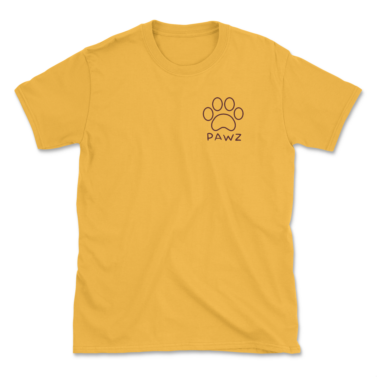Sunflower Paw (Adult Short Sleeve T-Shirt)