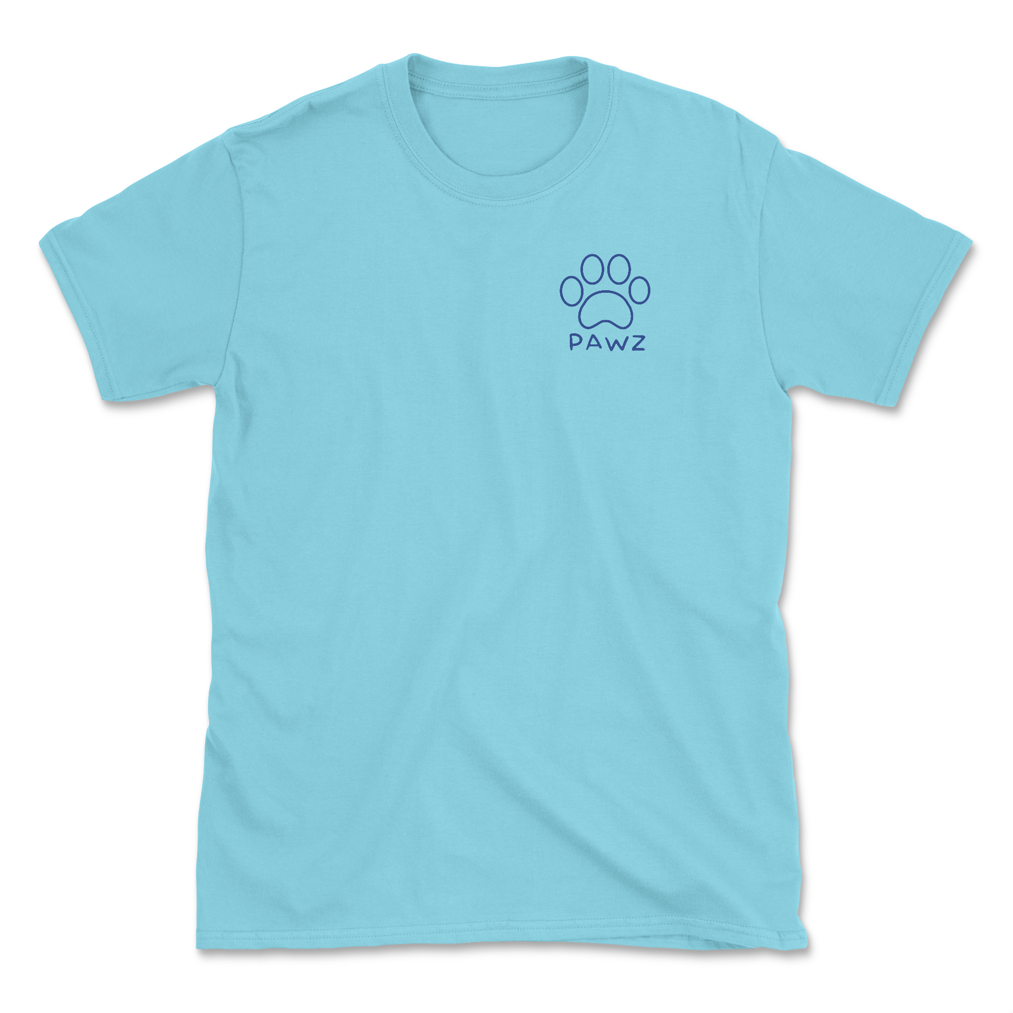 Montana Flag Paw (Adult Short Sleeve T-Shirt)