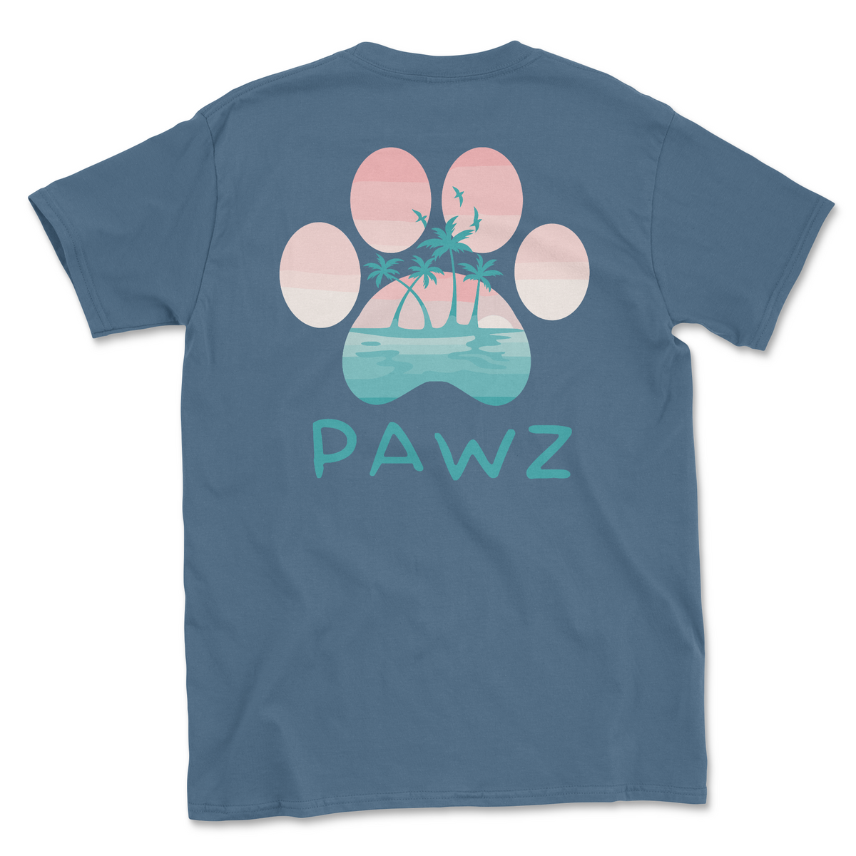 Paradise Paw (Adult Short Sleeve T-Shirt)