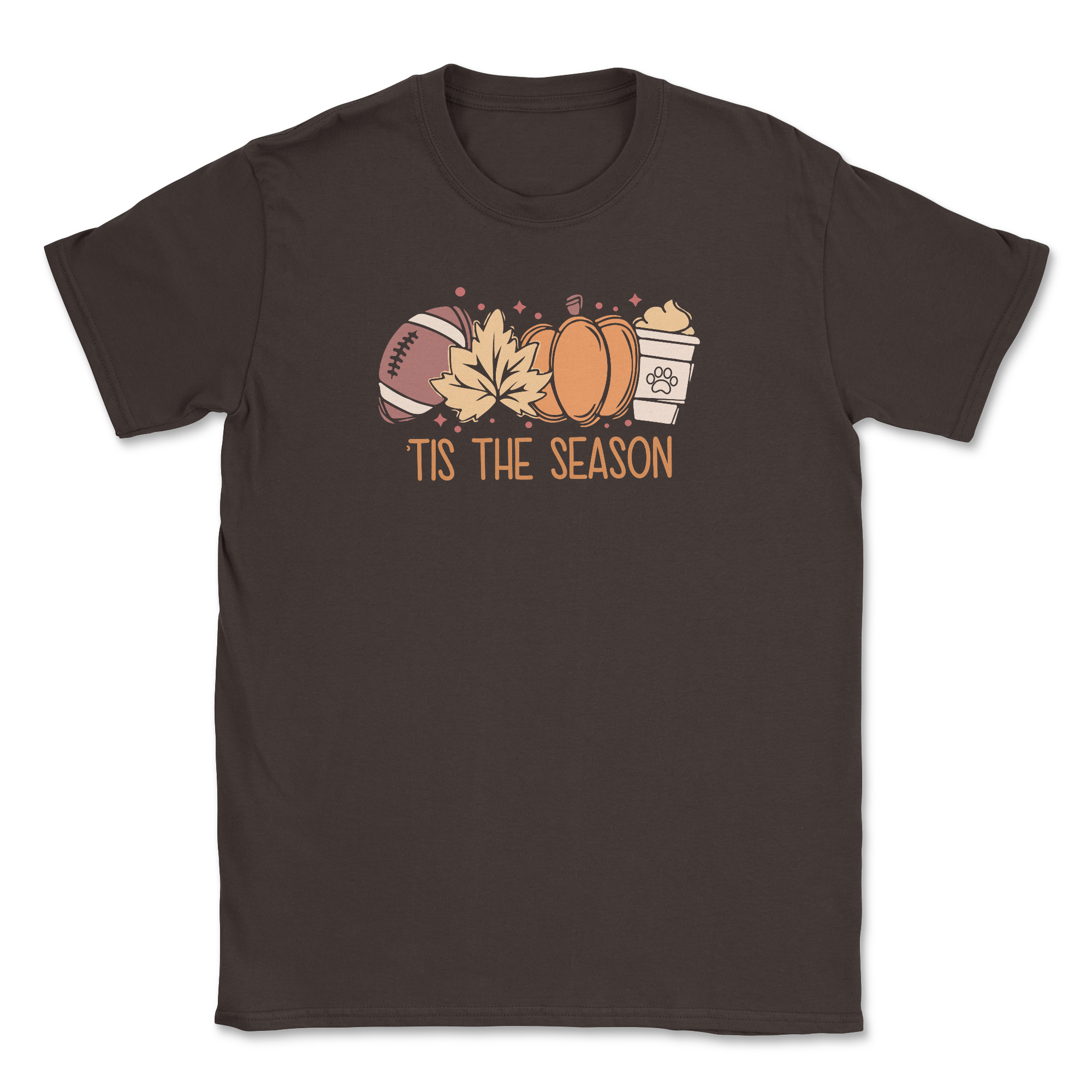 Tis The Season (Front Print) (Adult Short Sleeve T-Shirt)
