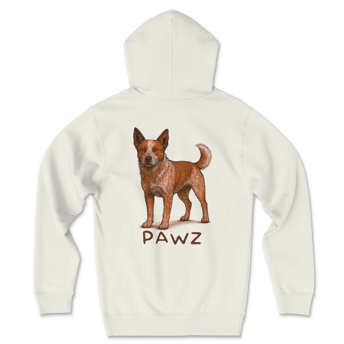 Red Heeler (Adult Hoodie)