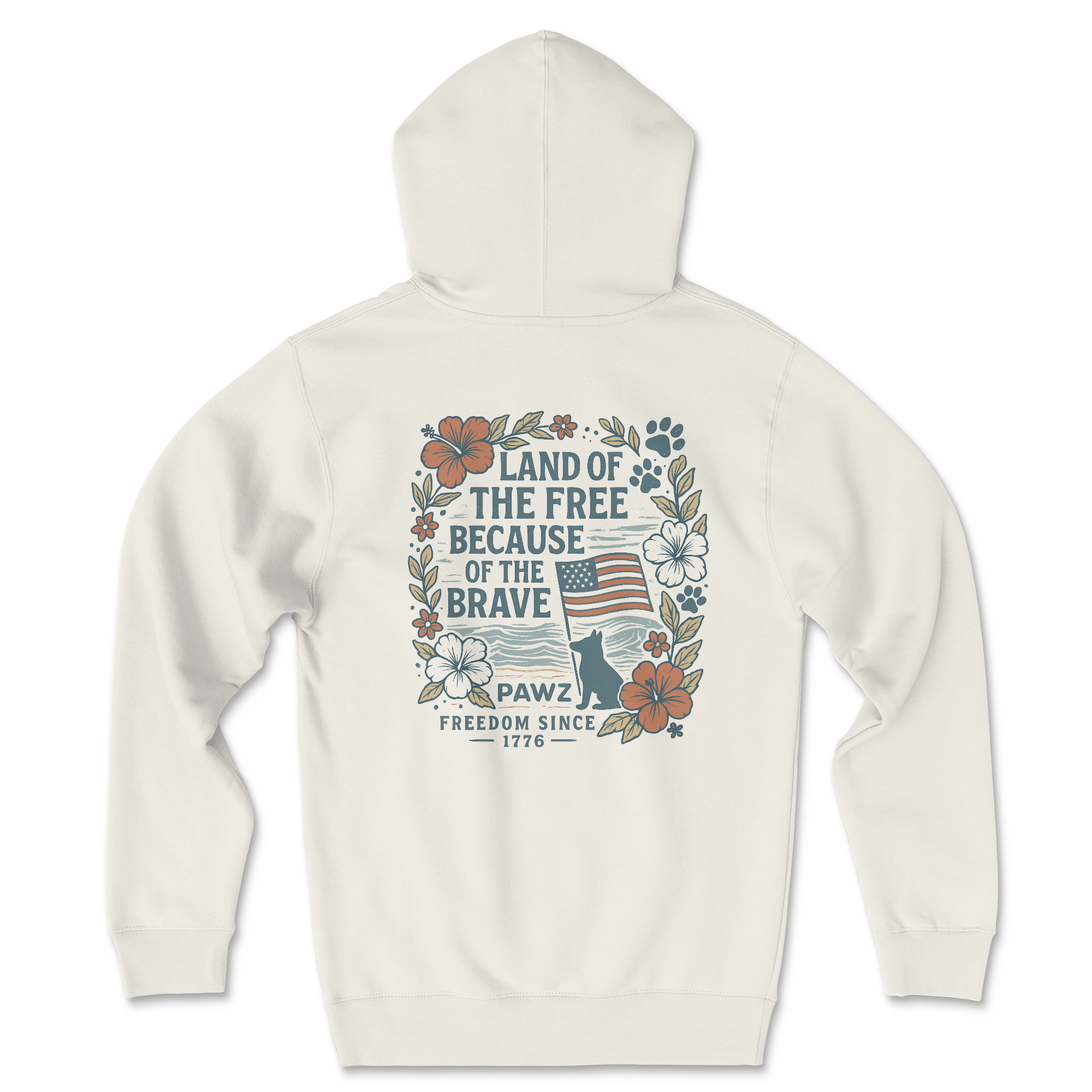 Land Of The Free (Adult Hoodie)