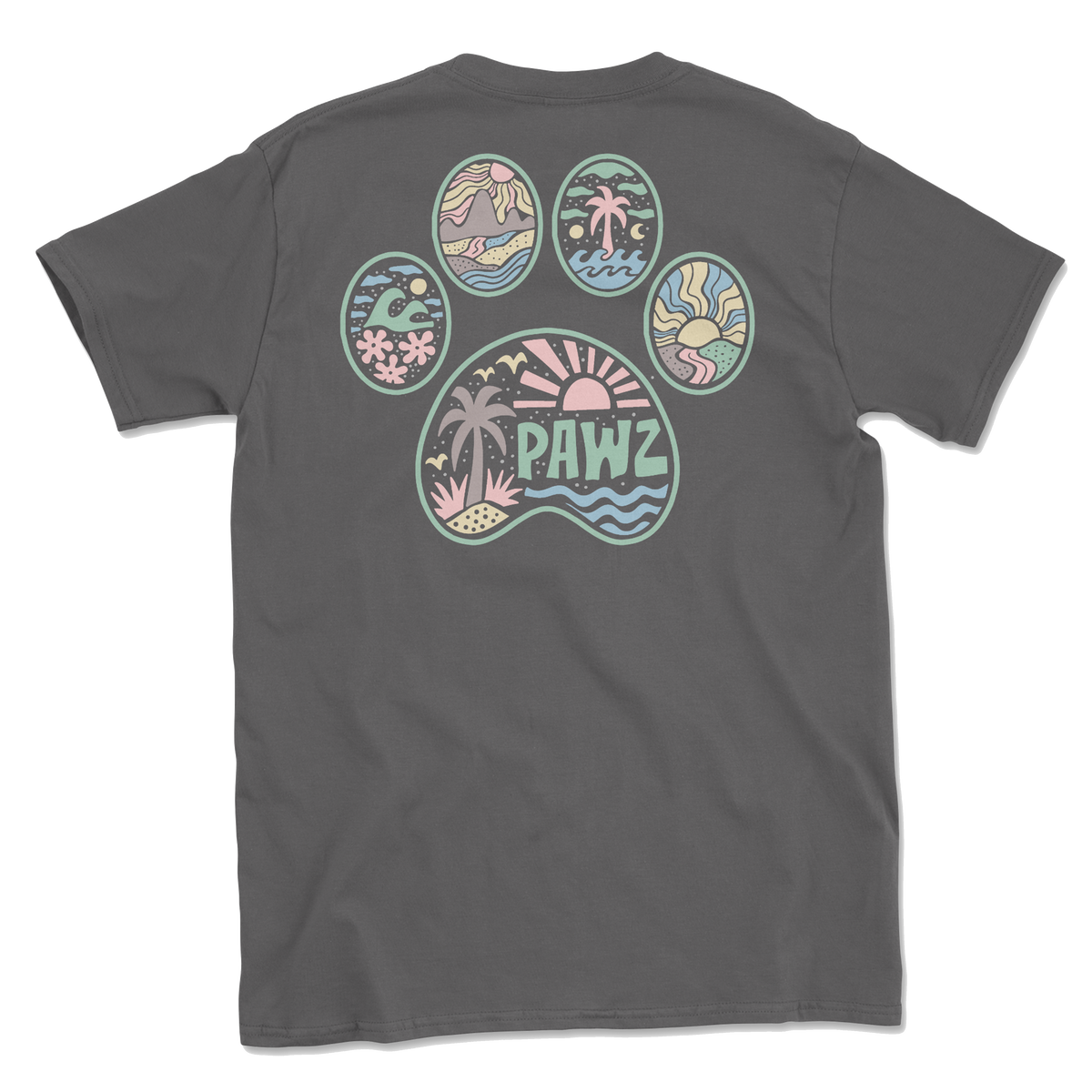 Beach Sunrise (Adult Short Sleeve T-Shirt)