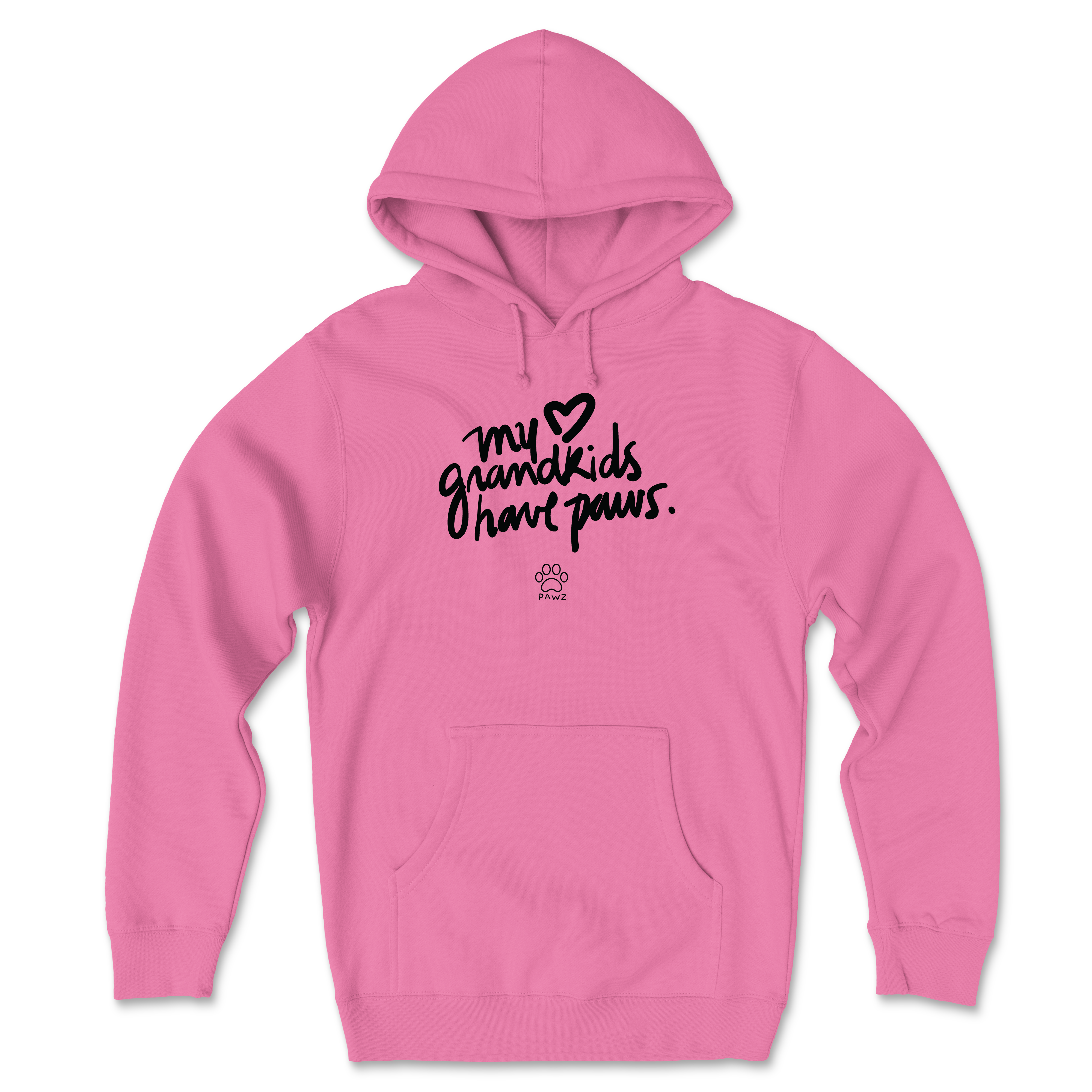 Grandpawz - Front Print (Adult Hoodie)
