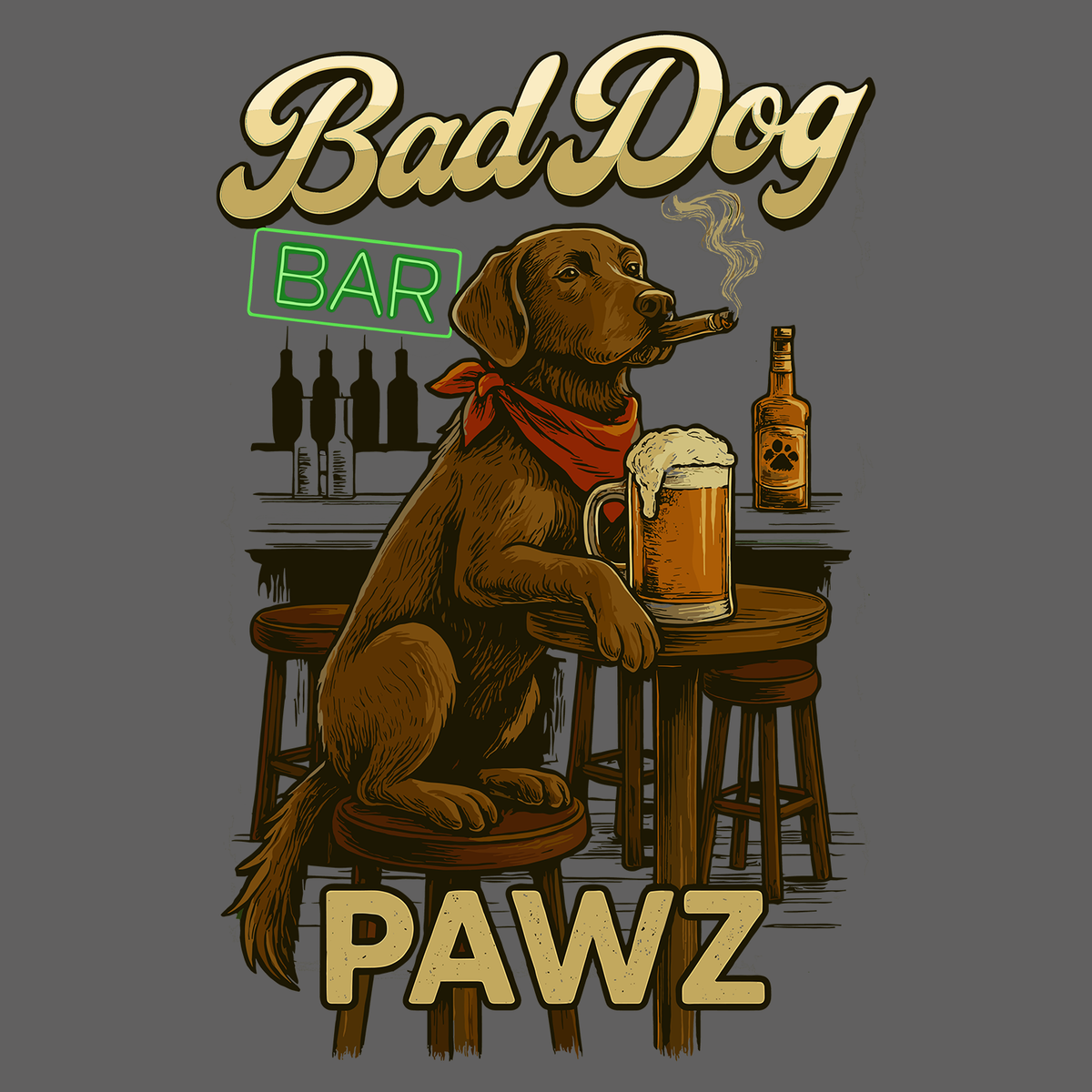 Hair Of The Dog (Adult Short Sleeve T-Shirt)