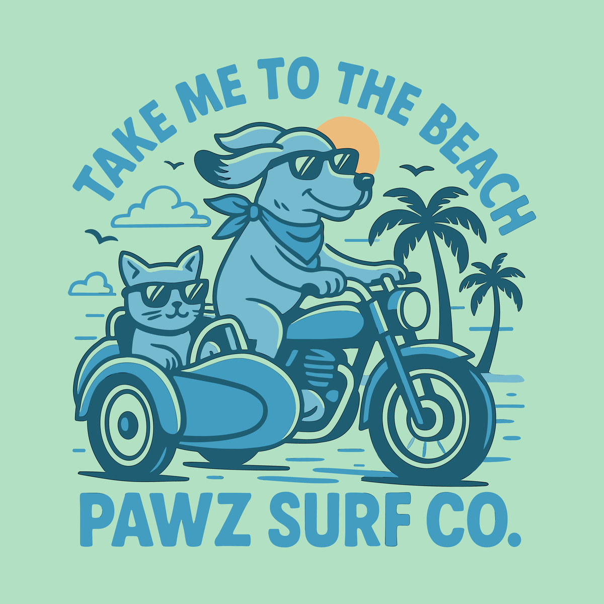 Take Me To The Beach (Adult Short Sleeve T-Shirt)