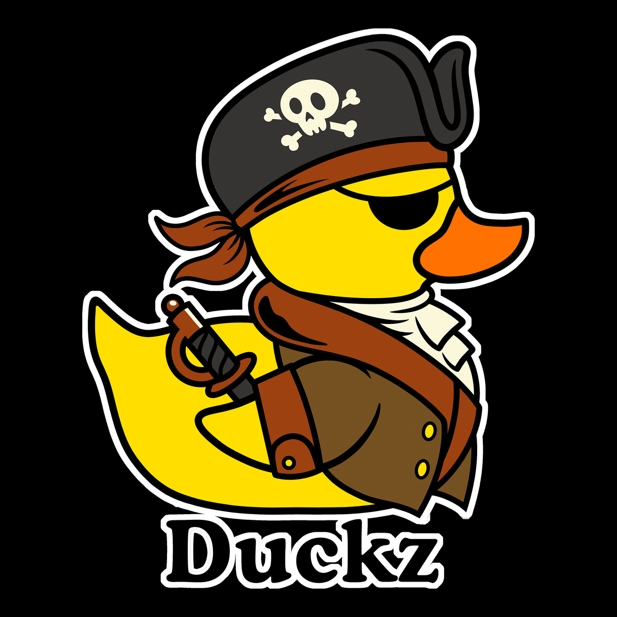 Captain Quack (Adult Short Sleeve T-Shirt)