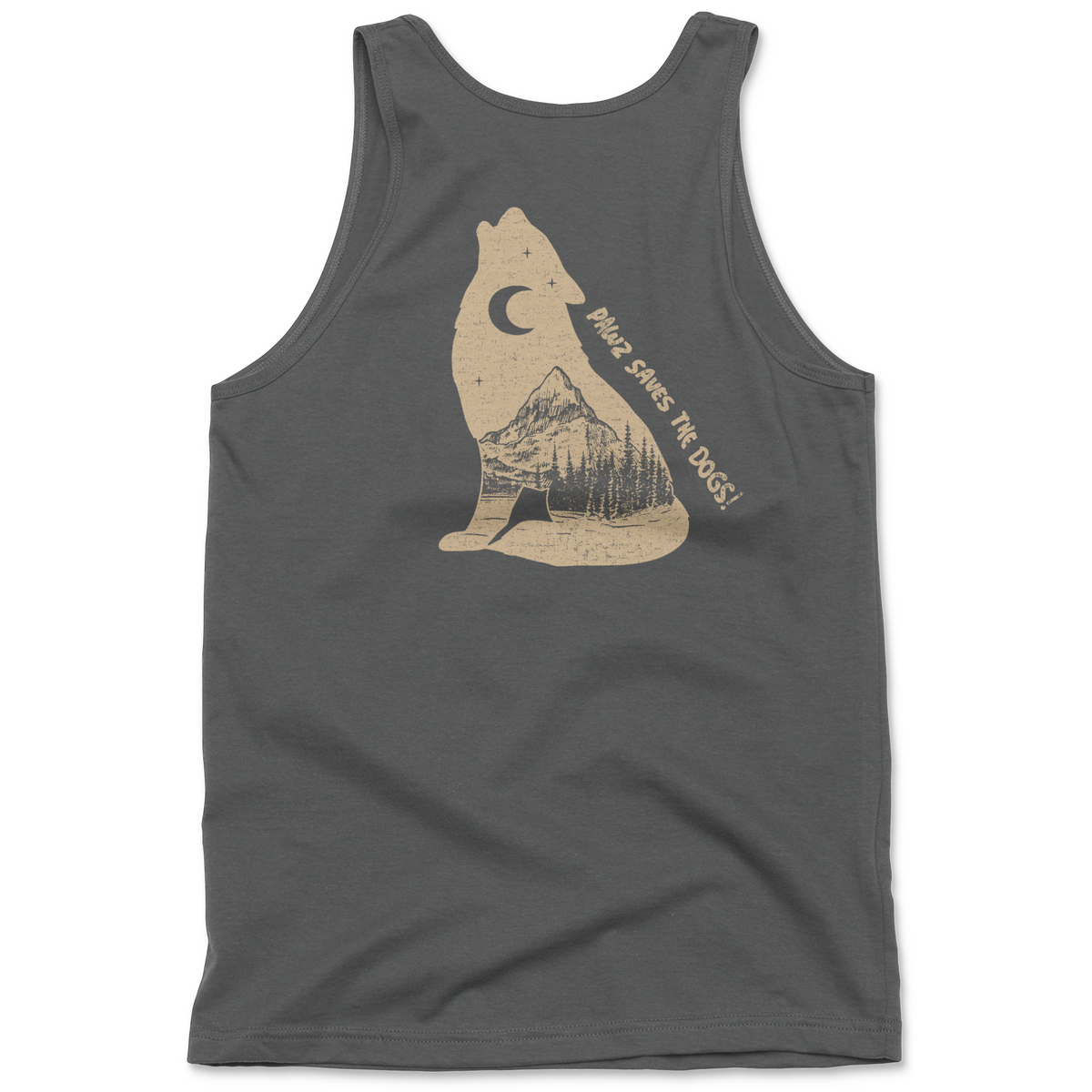 Howling Pup (Adult Tank Top)