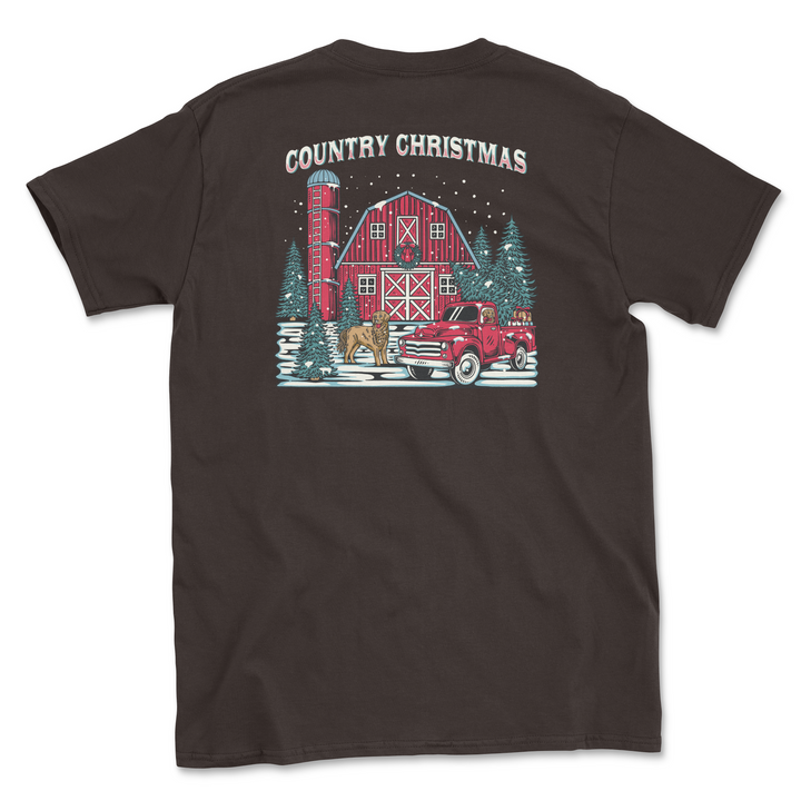 Country Christmas (Adult Short Sleeve T-Shirt)