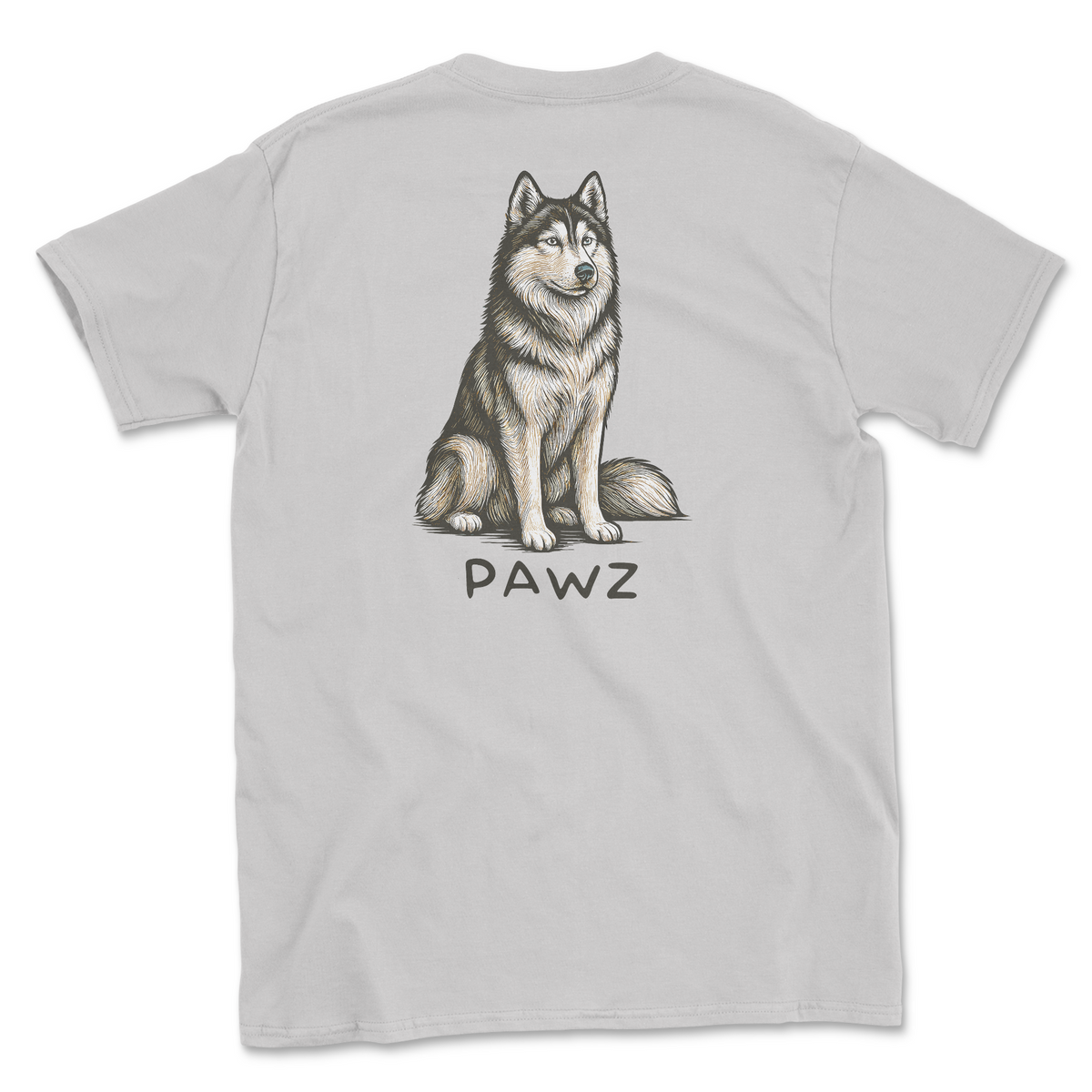Husky (Adult Short Sleeve T-Shirt)