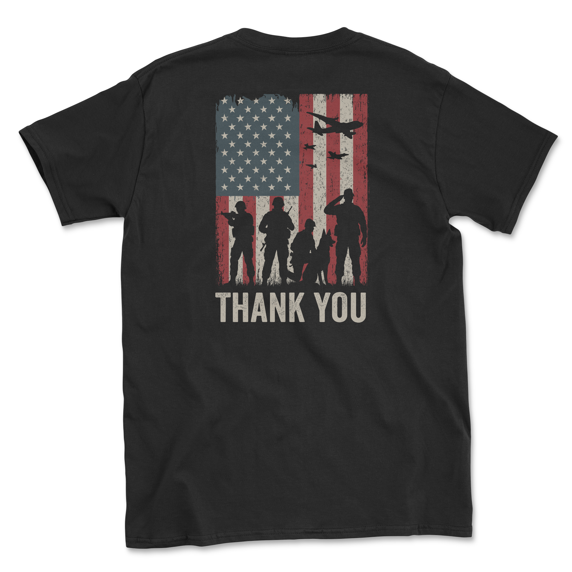 Thank You (Adult Short Sleeve T-Shirt) Super Sale