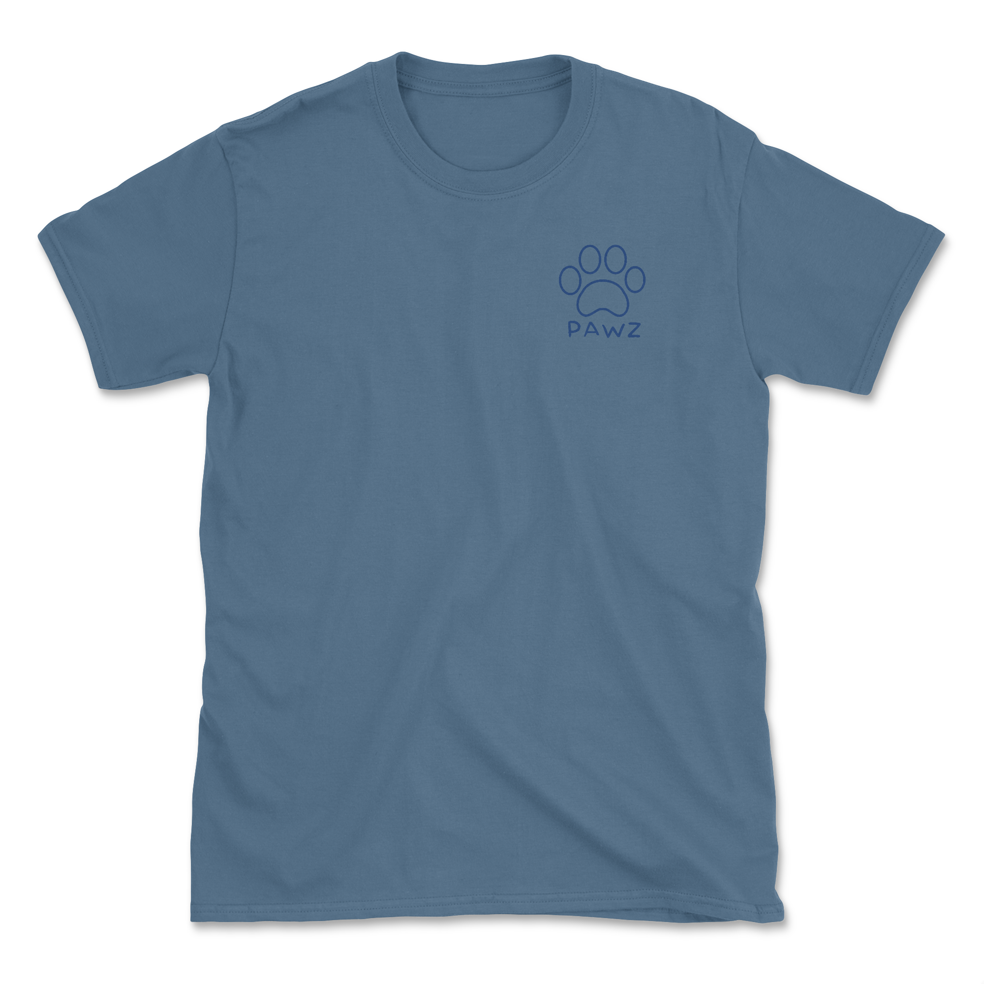 Colorado Flag Paw (Adult Short Sleeve T-Shirt)