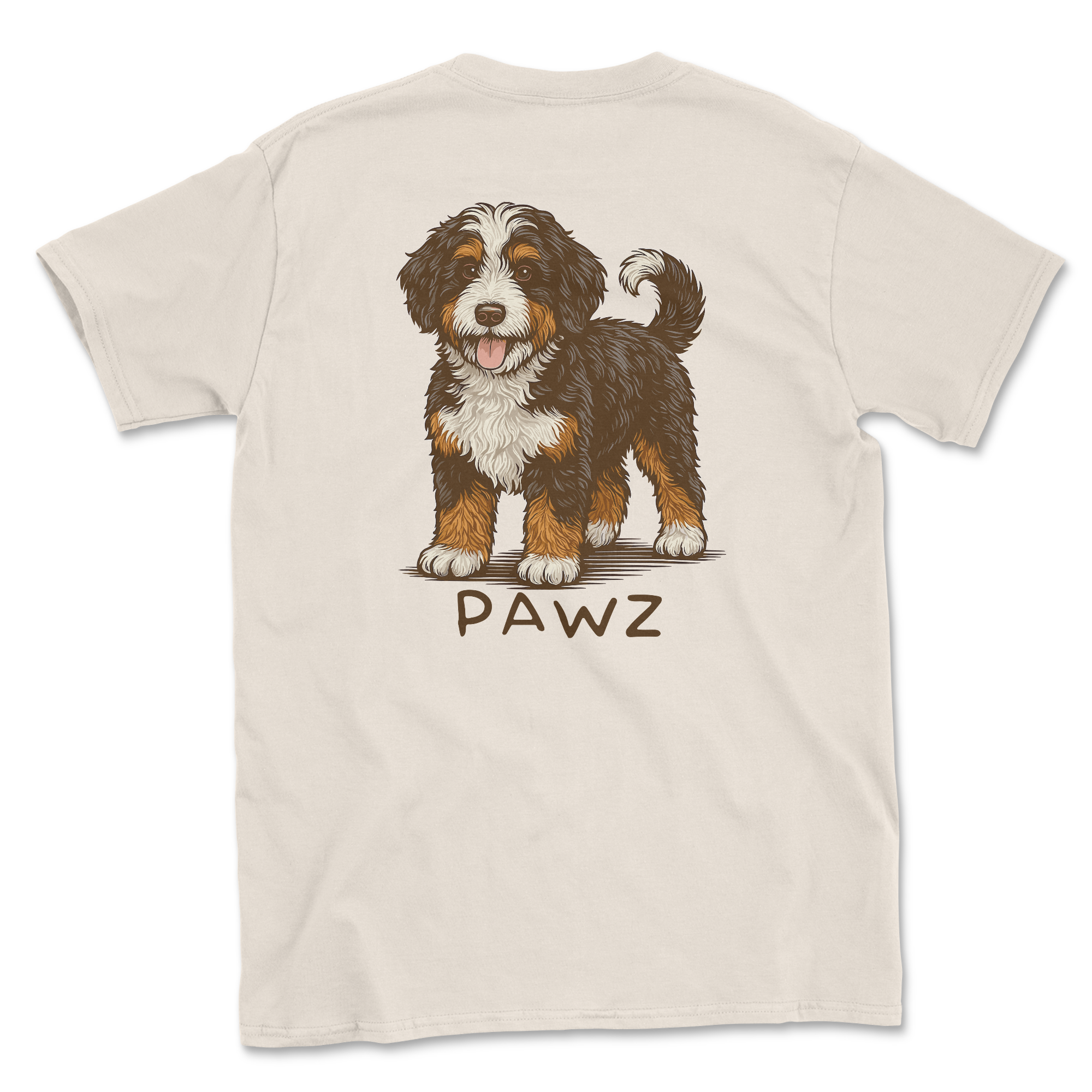Bernedoodle (Adult Short Sleeve T-Shirt)