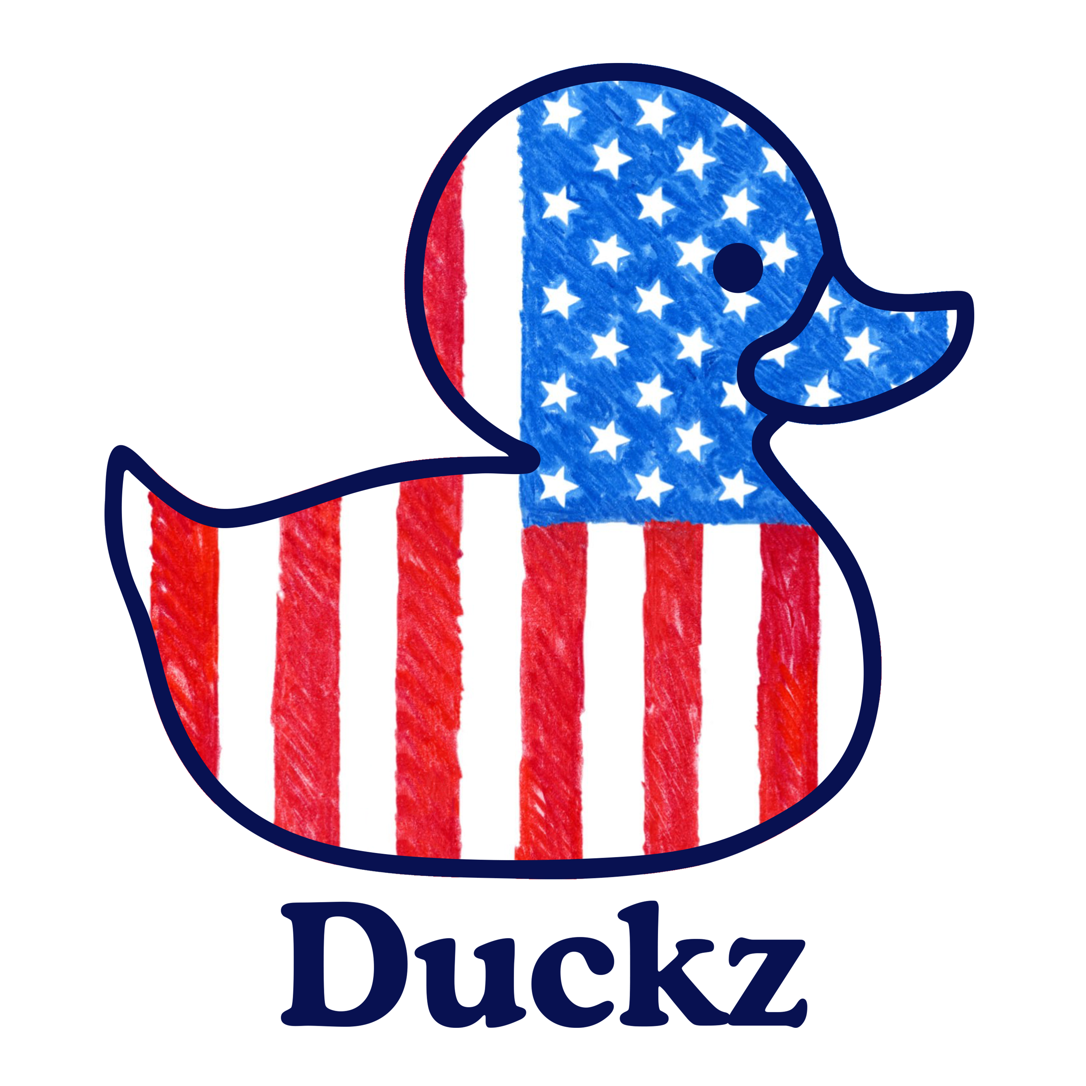 Patriotic Puddle (Adult Short Sleeve T-Shirt)