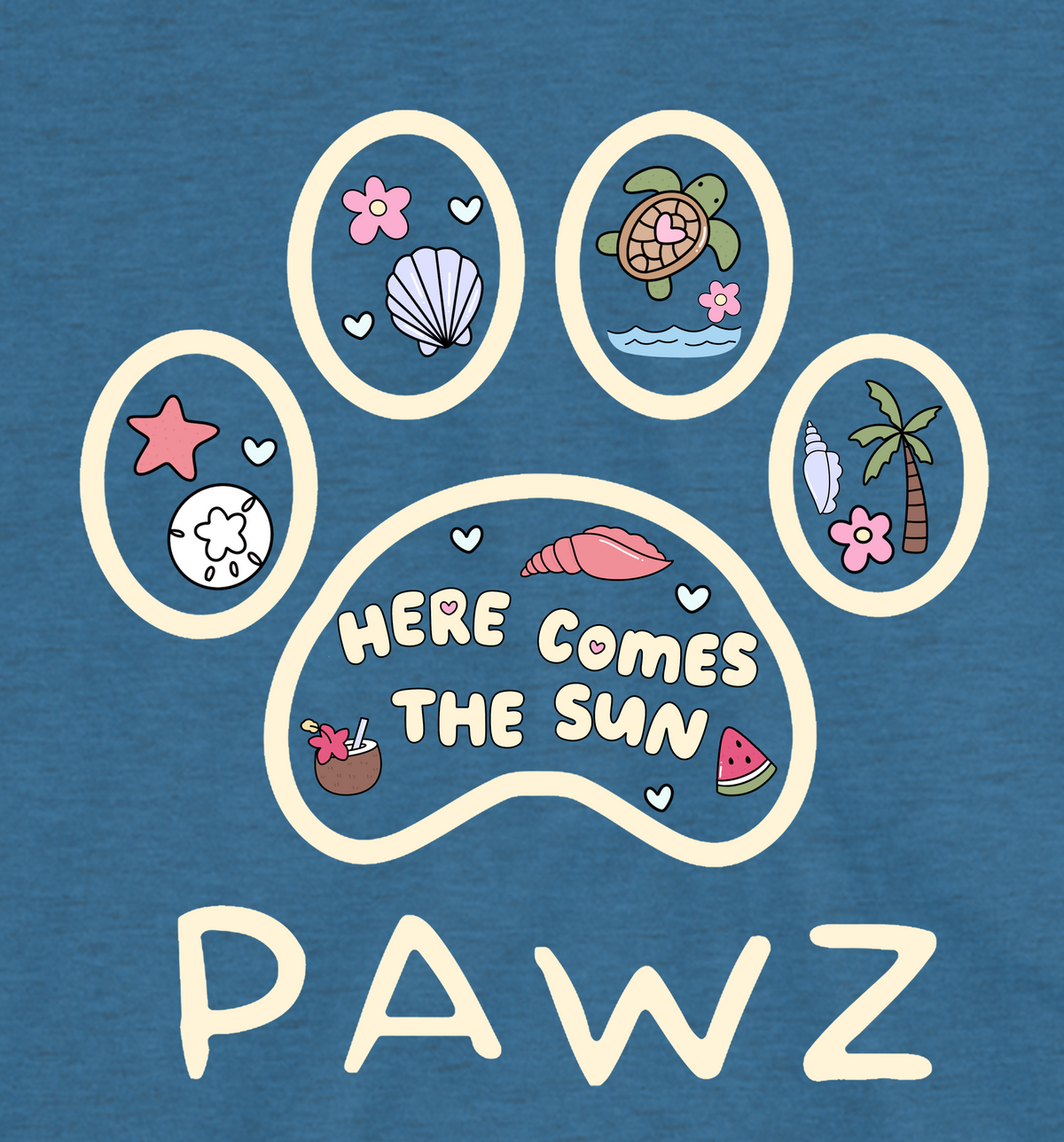 Here Comes The Sun (Adult Short Sleeve T-Shirt)