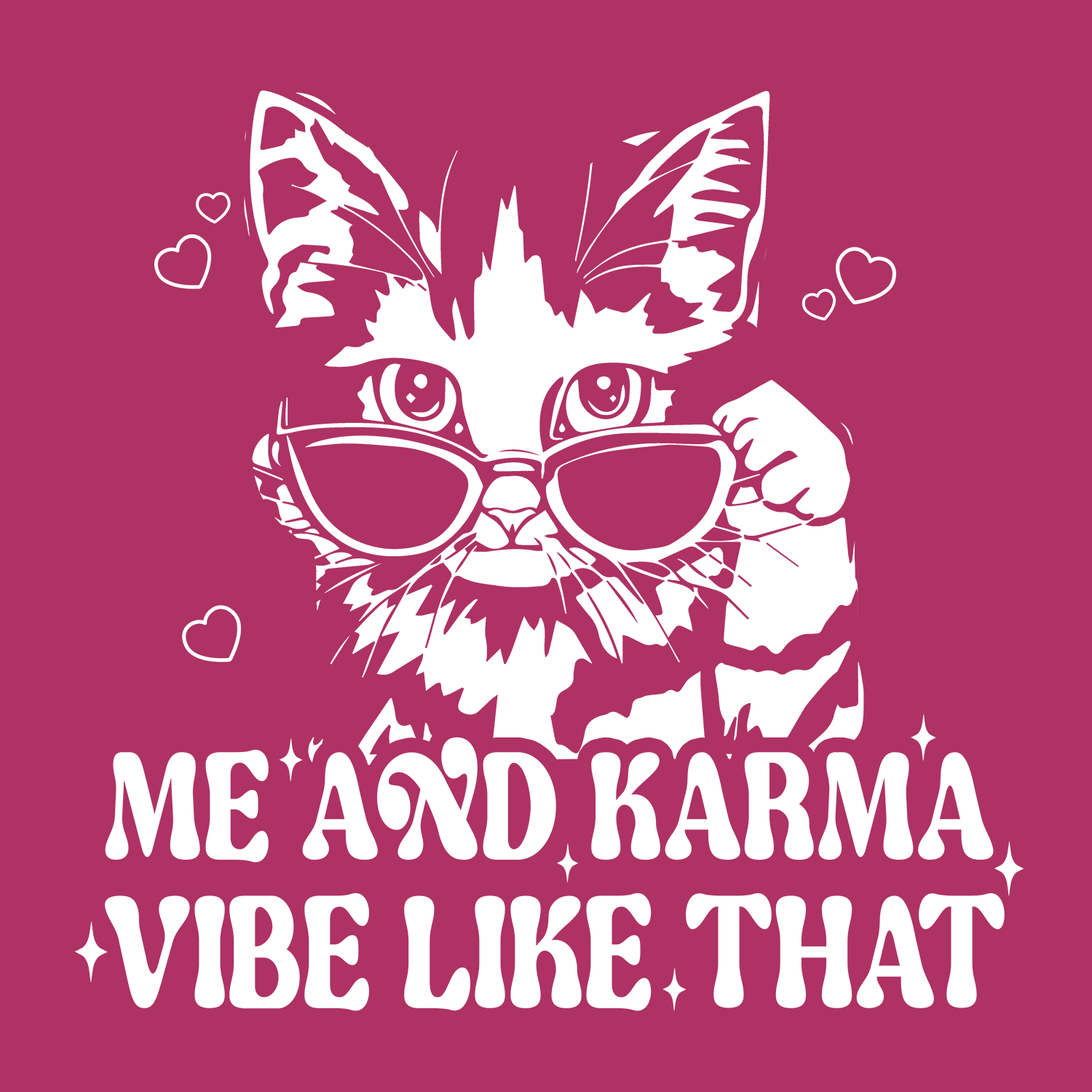 Karma (Front Print) (Adult Short Sleeve T-Shirt)