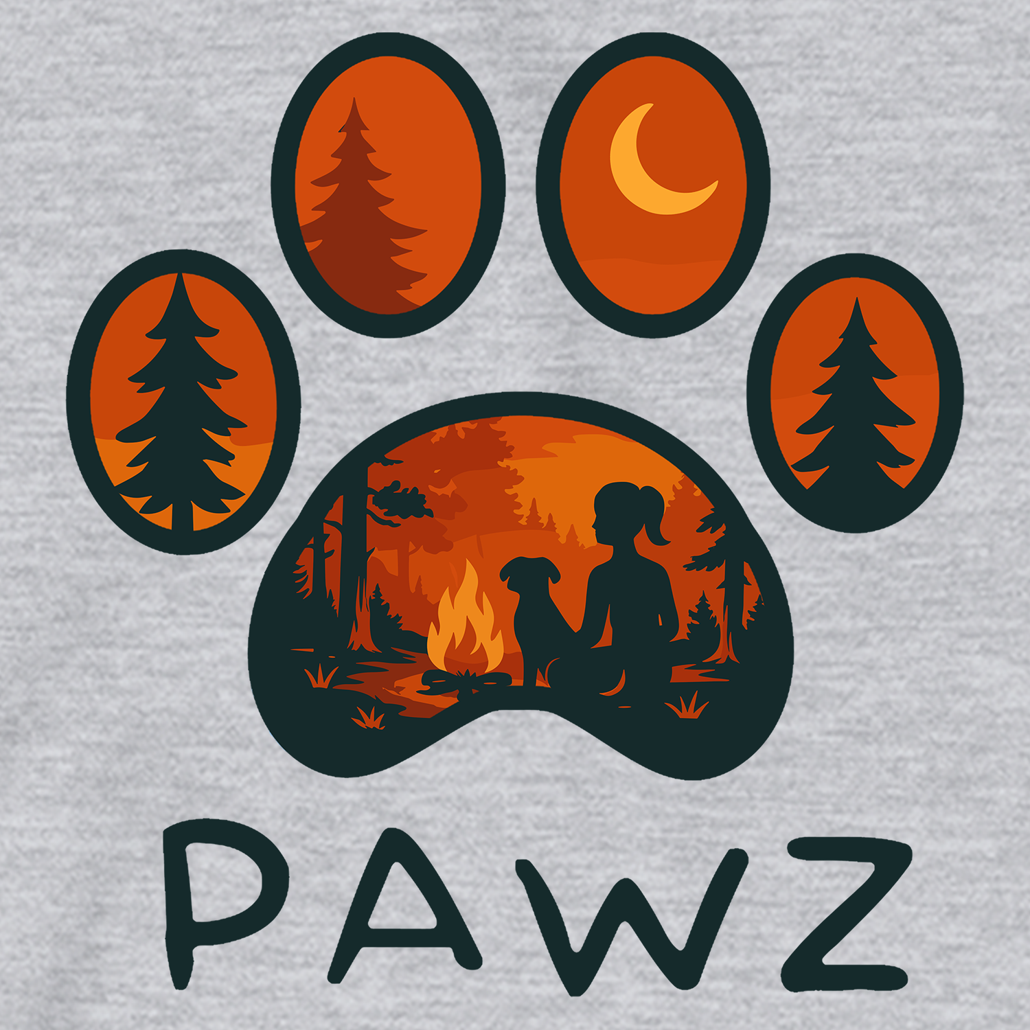 Campfire Companion (Adult Hoodie)